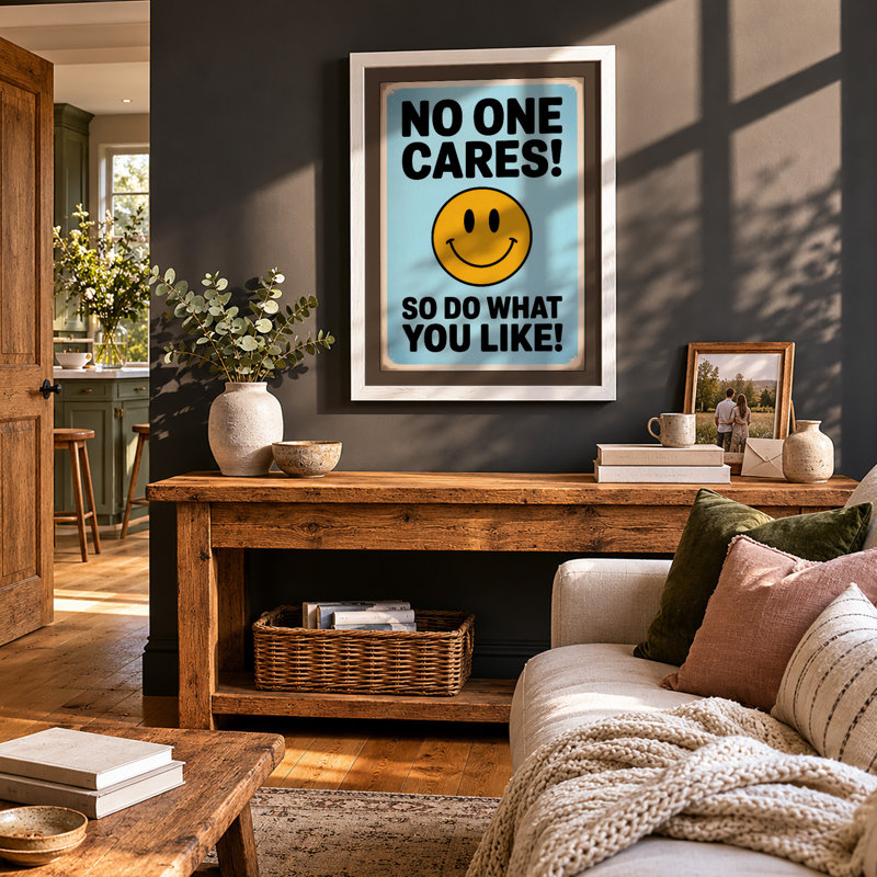 Do What You Like Modern - Print, A3 - 42.0 x 29.7 cm, White
