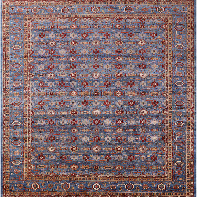 Oriental Indoor Rug, Square 6'