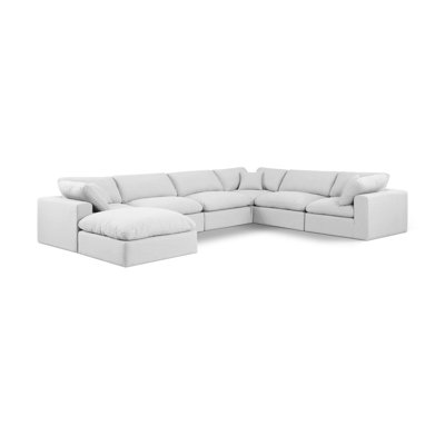 Hunie Upholstered U-Shaped Sectional Reversible