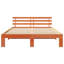 Bed Frame with Headboard Solid Pine Wood-2092905507-2092905533