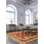 Tapis en laine rouge/noir 5 pi 1 po x 7 pi 10 po one-of-kind à la main-noué la 2010 chobi Aghavni