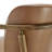 Nekita Faux Leather Accent Arm Chair
