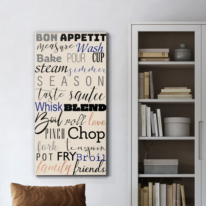" Kitchen Expressions ", 24" H x 12" W x 1" D