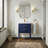 Deon 24'' Single Bathroom Vanity with Porcelain Top-143281766