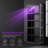 5-Tier LED Bookshelf with Adjustable Shelves, 55LB Capacity, Built-in Lighting-782401676