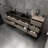 Golitz 103.5'' Double Bathroom Vanity with Stainless Steel Top-716171490