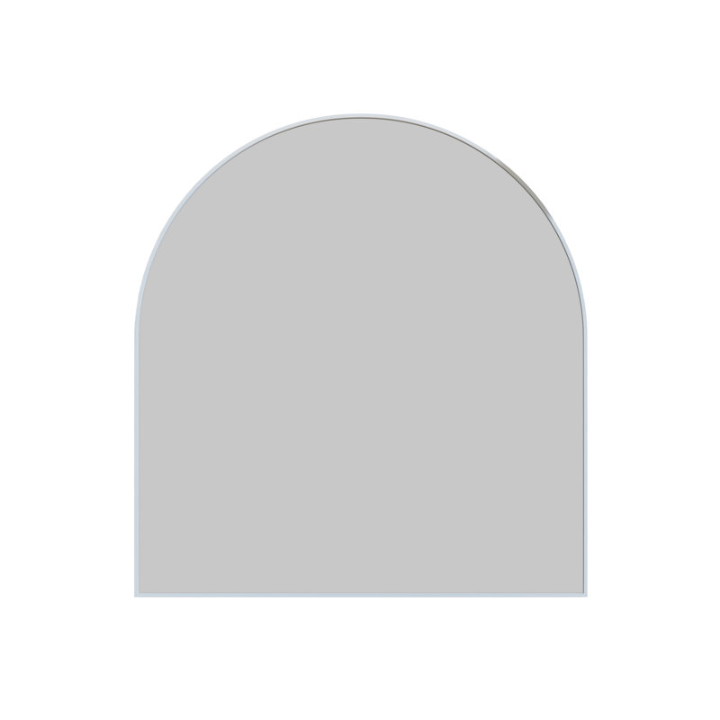 Kira Arched Mirror, White, 30 in. x 32 in.