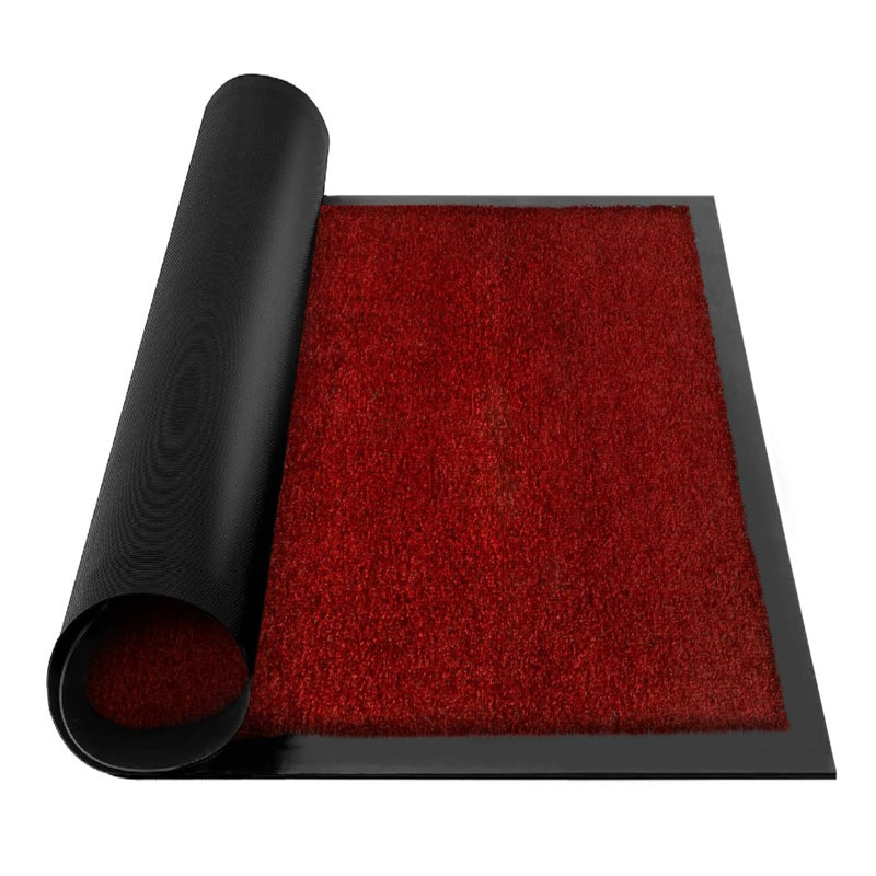 Doormat, Red, 50cm W x 80cm L