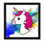 Art sur toile licorne arc-en-ciel-47848630-47848638
