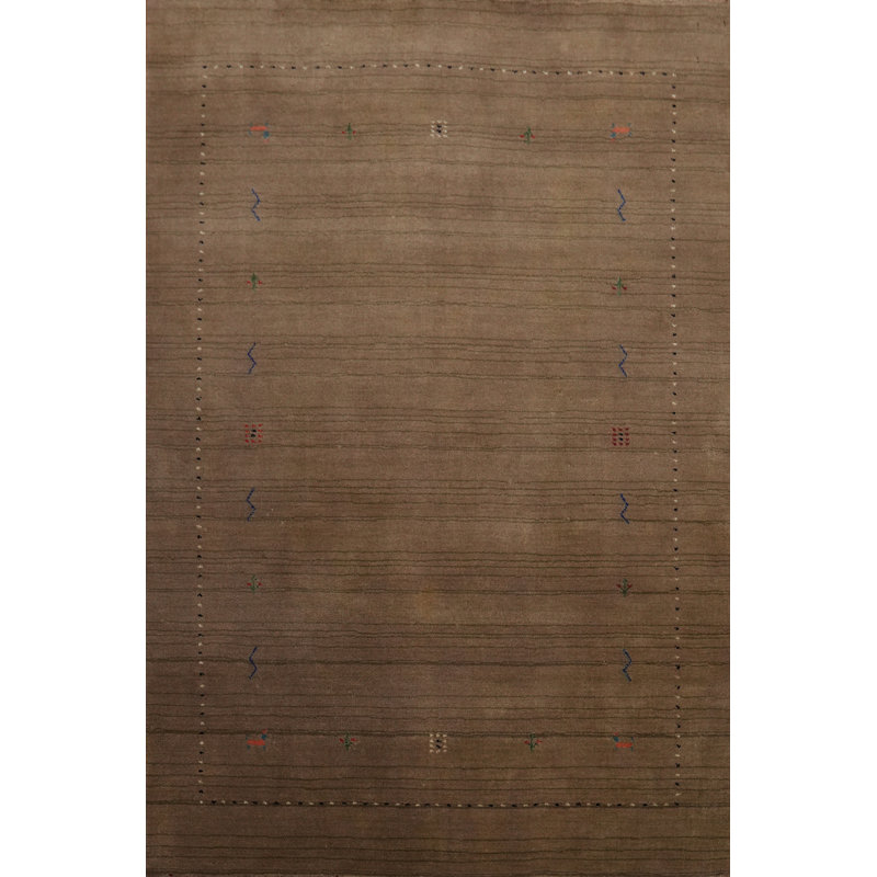 Tribal Oriental Accent Rug 4x6