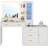 Caryol Vanity Makeup Vanity with Lights-65140713