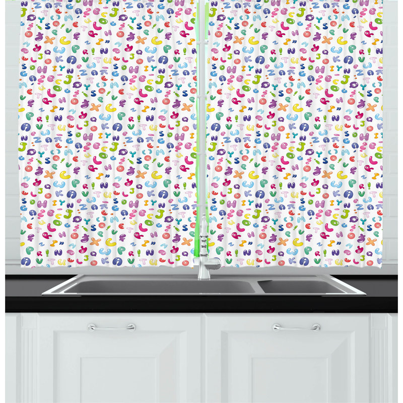Pointed Kitchen Curtain