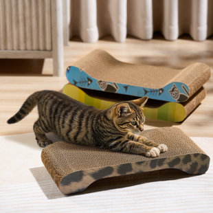 Cat Scratching Board 3 Pack with Catnip