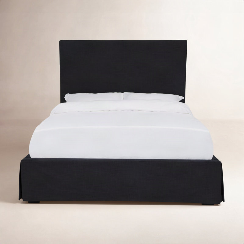 Upholstered Bed, Iron, Queen