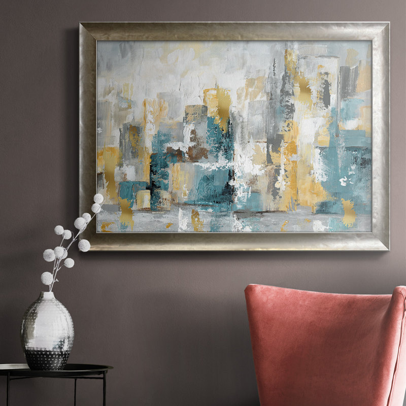 «City Views I Premium», toile encadrée prête à être accrochée, H 16 po x l 20 po x P 2,5 po