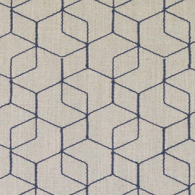 Alhambra Prints & Wovens Fabric, Sapphire