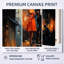 «Music In Harlems III» - Art africain sur toile, art mural-655190495-655190491-626994789
