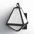 Maribel Black Charcoal 2 - Bulb 16.75'' H Plug-In Frosted Glass Outdoor Wall Lantern