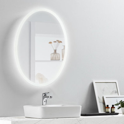 Miroir de salle de bain sans cadre