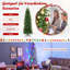 Lighted Artificial Fir Christmas Tree-1310328456