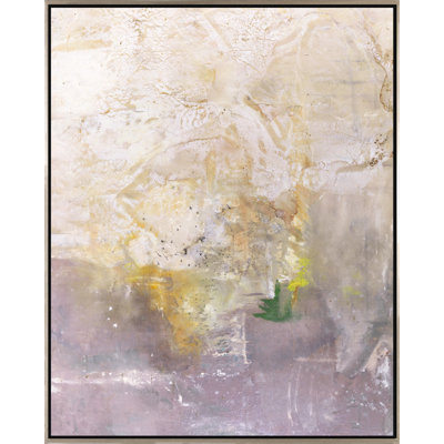 «Swirling Bliss - Floater Frame», peinture sur toile