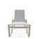 Holna Outdoor Rust-Resistant Metal Chaise Lounge