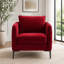 Fauteuil d'appoint en velours-826133090