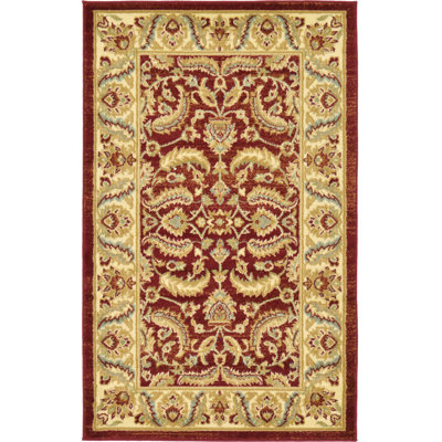 Tapis oriental rouge Niles