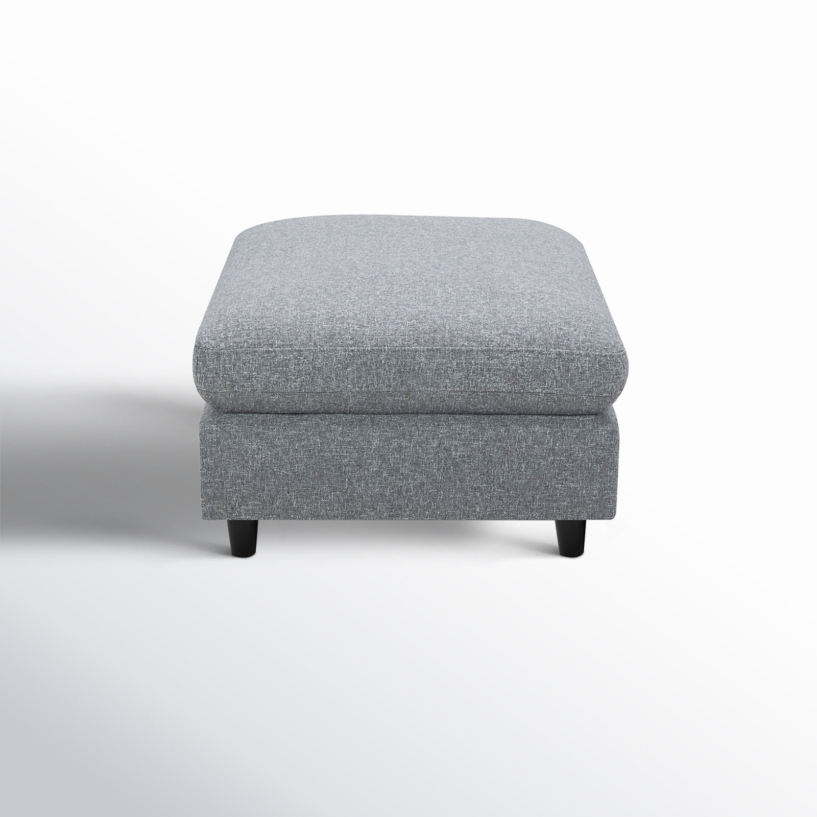 Fleetwood 45" Ottoman, Nathan Gray Tweed