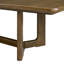 Table à tréteaux brune