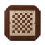 Table de jeu cerise avec base piédestal-115822225