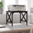 vidaXL Printer Stand Table Desk Storage Shelf Rack Organizer Engineered Wood-1110627216