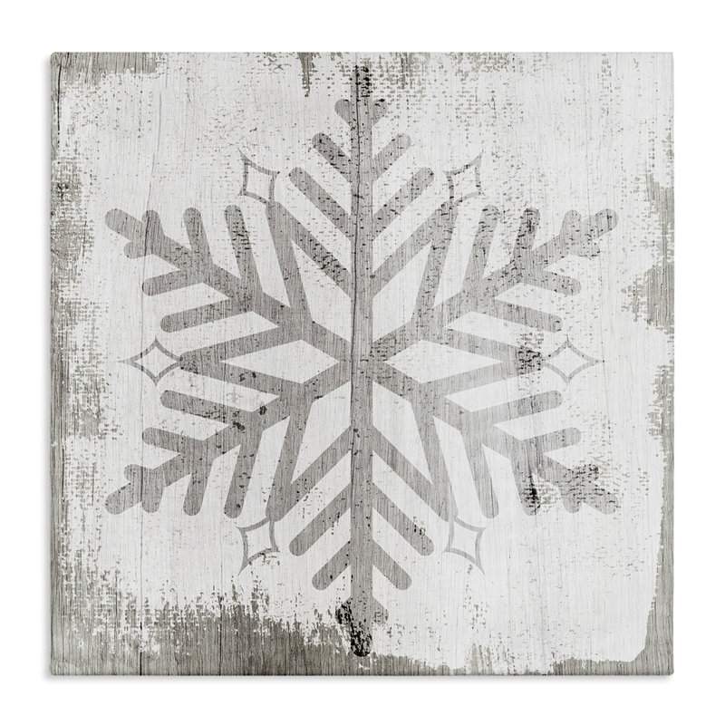«Winter Nature Snowflake Shape» par Lil 'Rue, H 17 po x l 17 po x P 1,5 po