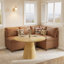 Banquette de coin modulaire avec rangement, banc rembourré pour 4 personnes, similicuir résistant aux égratignures-1243335312-1244521720