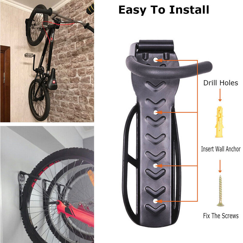 Charhonda 2 Pack Wall Mounted Bike Rack