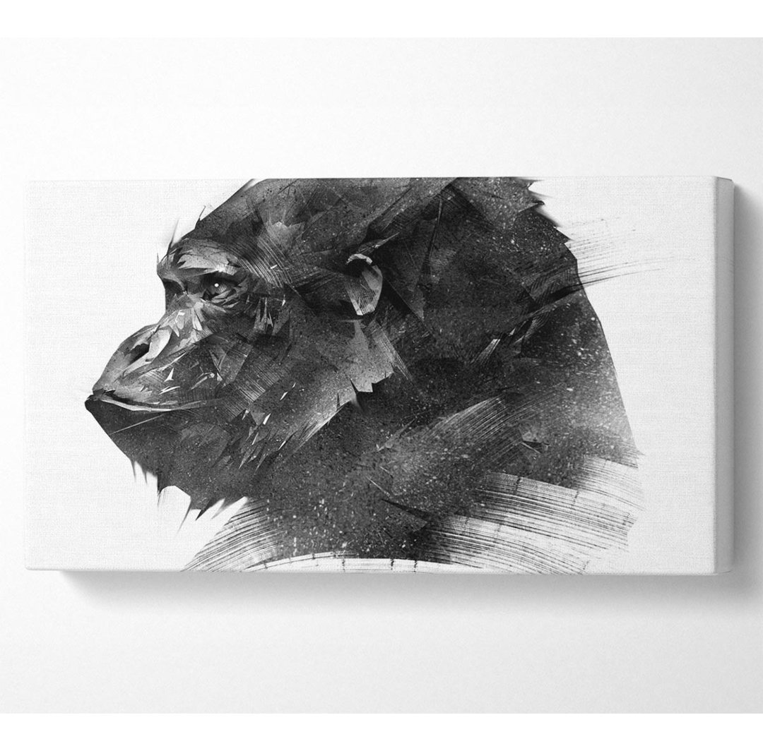 Verwaschener Gorilla - Druck