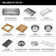Delta Lorelai™ 45" L Workstation Kitchen Sink Undermount 16 Gauge Stainless Steel Single Bowl with 2-Tier WorkFlow™ Ledge