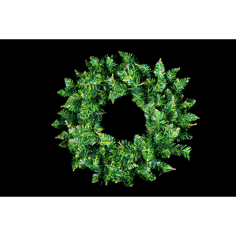 Faux PVC 52cm Christmas Wreath