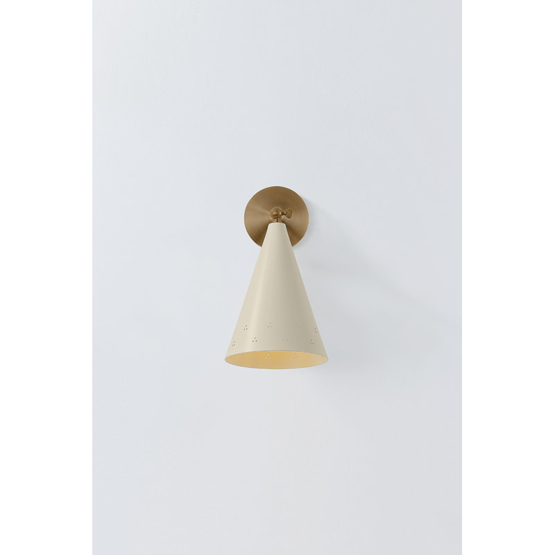 Applique murale Pawley en bronze historique et sable doux par Cortney Bishop