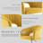 Equasia Velvet Task Chair-719431324