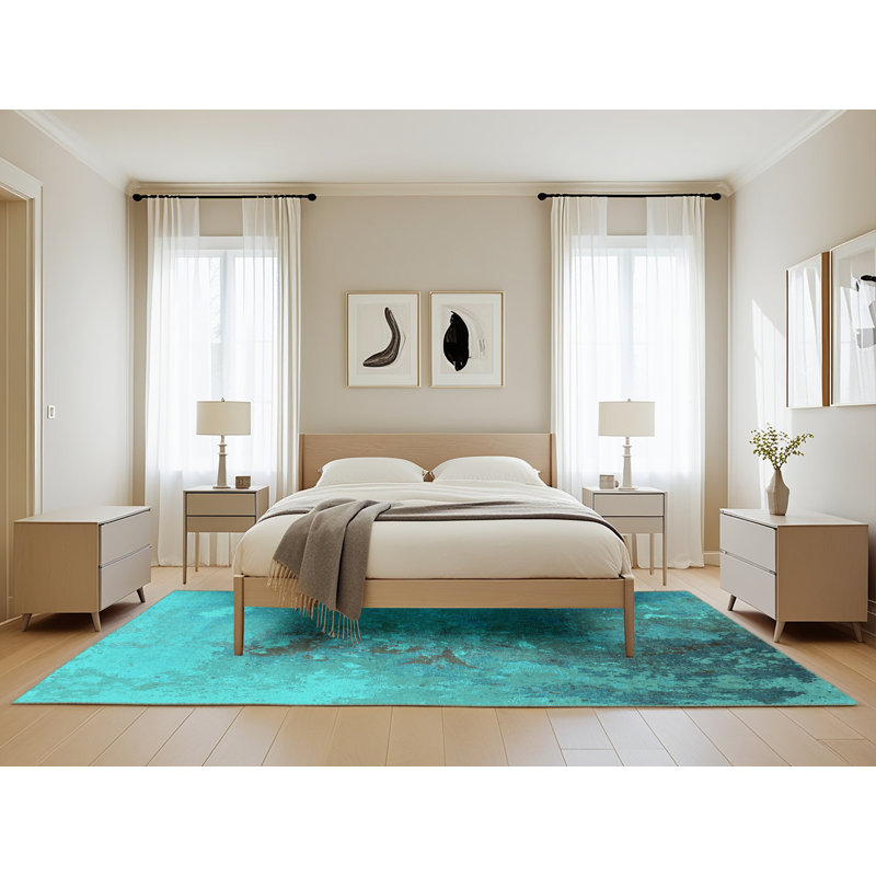 Abstract Indoor Rug, Rectangle 5' x 8'