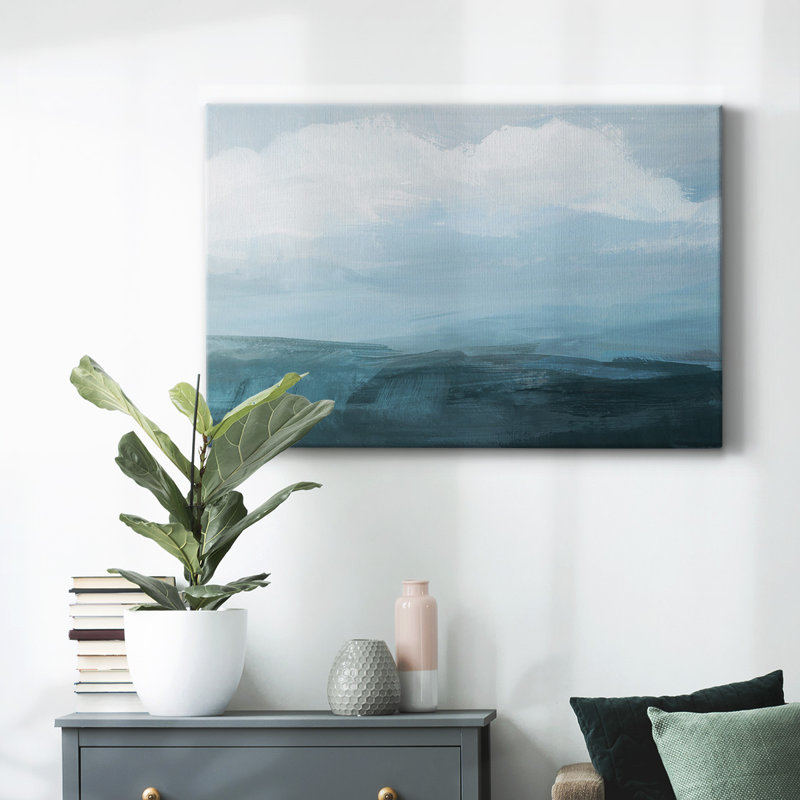 Toile tendue Azure Rising II-Gallery, H 12 po x l 18 po
