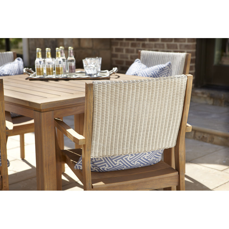 Teak Outdoor Dining Armchair