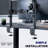 VIVO Triple Ultrawide Monitor Desk Mount, 2 Poles, Up to 49" Screens
