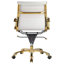 Chaise de bureau en cuir Lonty-310102825-310102838