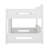 Queen Over Queen Bunk Bed With Storage Shelves & USB Ports-1180220549