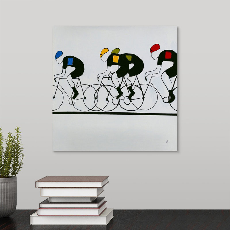 « break out », peinture sur toile, Toile tendue, H 12 po x l 12 po x P 1,25 po