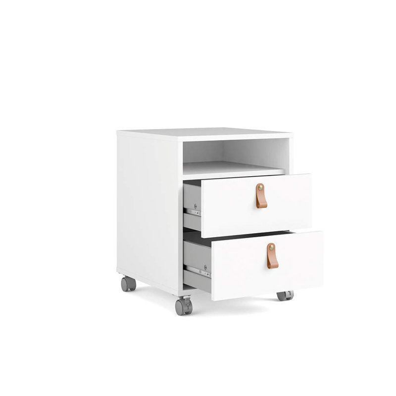 Kwaun 40.2cm Wide 2 -Drawer Mobile File Cabinet