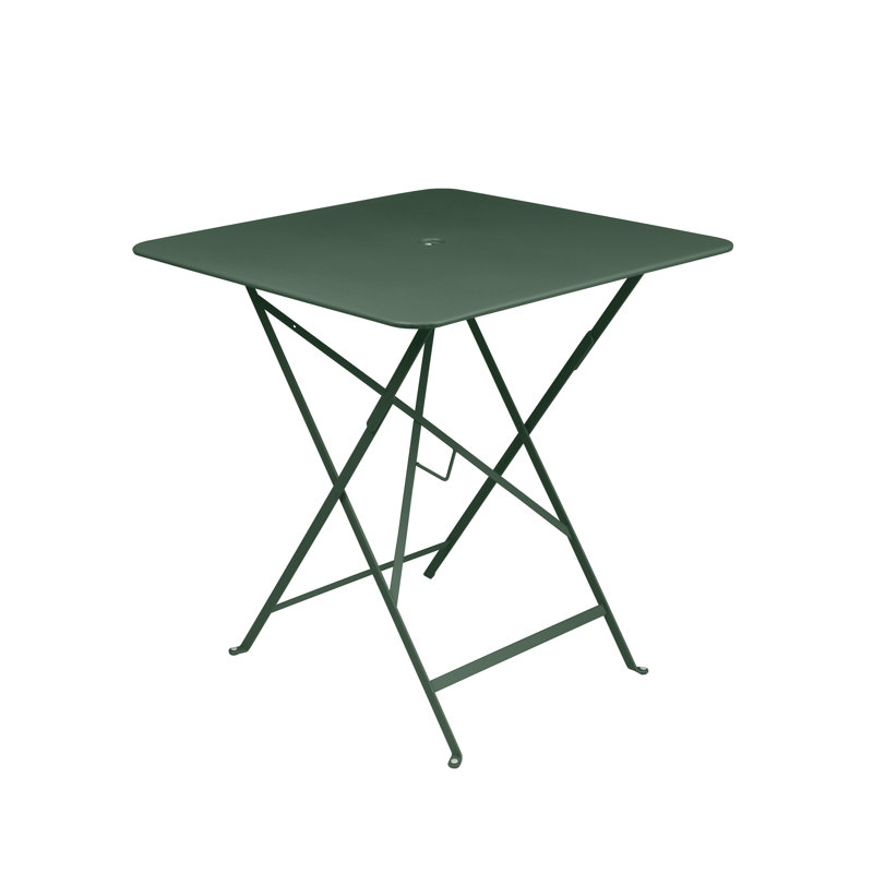 Outdoor Dining Table, 29" H x 28" L x 28" W, Acapulco Blue