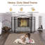 3-Panel Folding Fire Guard